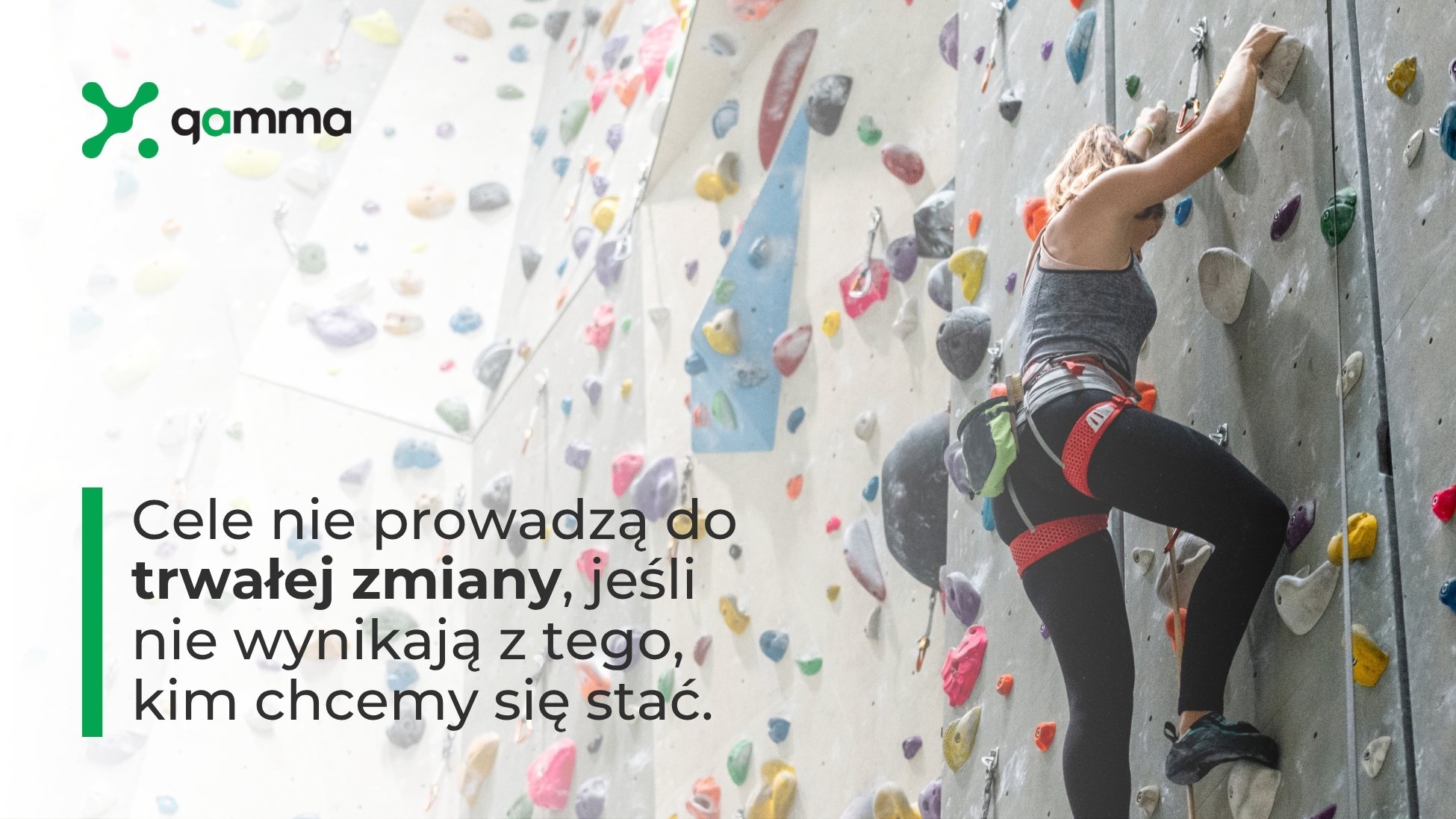 Gamma - Dlaczego stawianie celów nie zawsze działa? Bo nie zmienia nas naprawdę