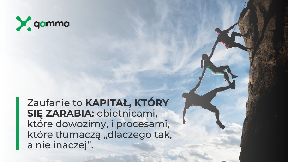 Gamma - Jak budować zaufanie w HR: praktyczny przewodnik