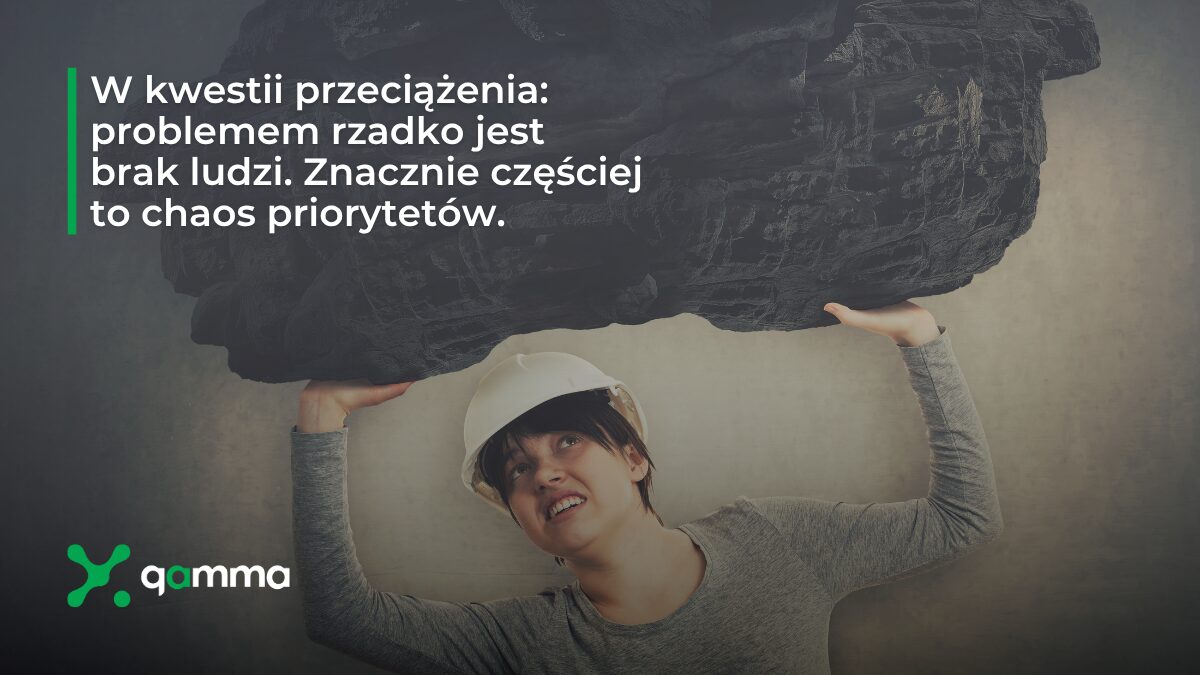 Gamma - Dlaczego przeciążenie zespołu niszczy wyniki szybciej niż myślisz