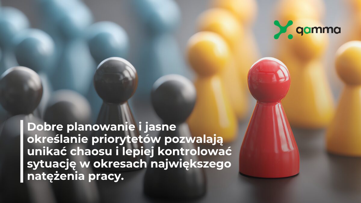 Gamma - Skuteczne delegowanie zadań: recepta na pracę pod presją czasu