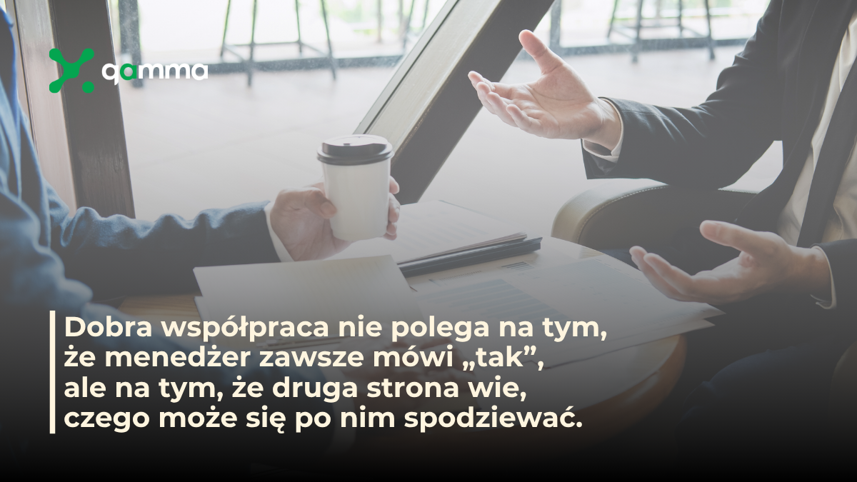 Gamma - Negocjacje menedżerskie: jak mówić „nie” i nie tracić zaufania?
