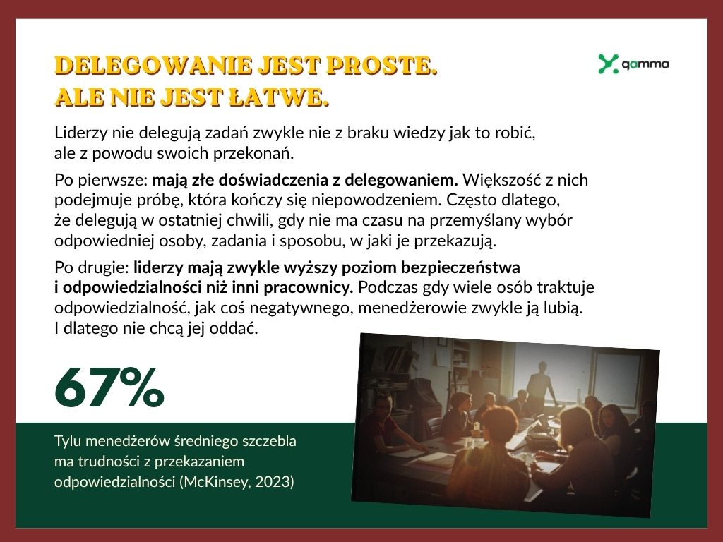 delegowanie jest proste