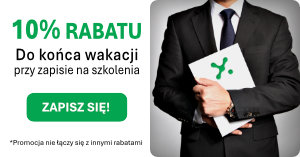 10 % rabatu na szkolenia