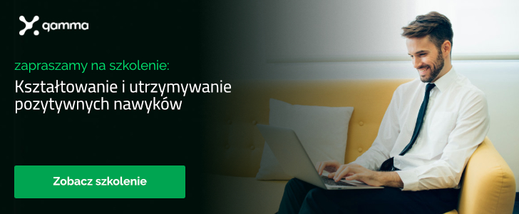 szkolenie kształtowanie i utrzymanie pozytywnych nawyków
